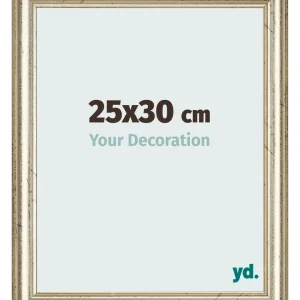 Bilderrahmen 25x30 cm - Metallglanz - MDF - Lazio