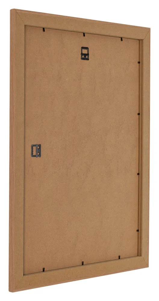 Bilderrahmen 25x30 cm - Nussbaum Hell - MDF - Como
