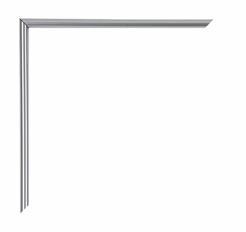 Bilderrahmen 25x30 cm - Silber Hochglanz - Kunststoff - Annecy