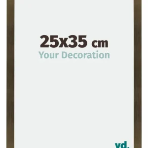 Bilderrahmen 25x35 cm - Bronze Dekor - MDF - Mura
