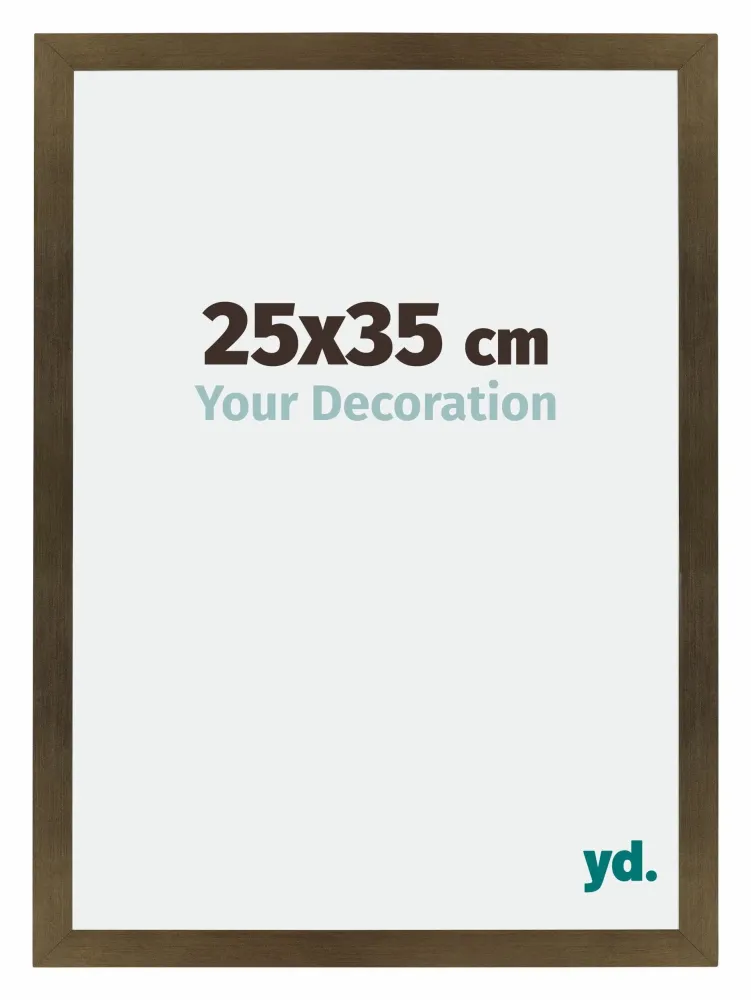 Bilderrahmen 25x35 cm - Bronze Dekor - MDF - Mura