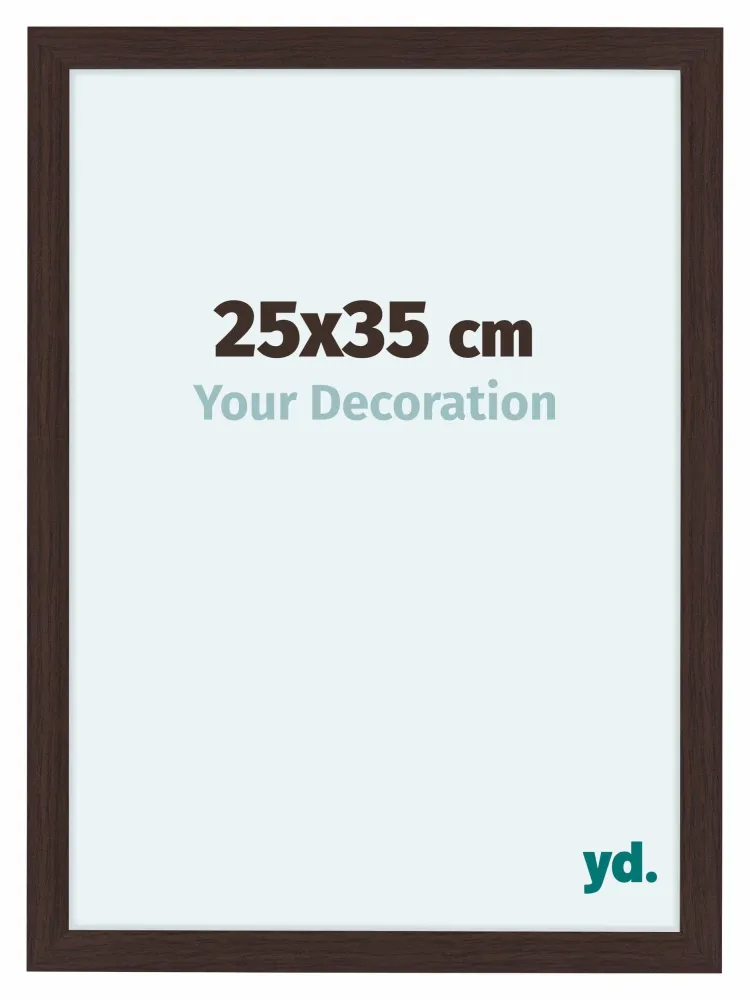Bilderrahmen 25x35 cm - Eiche Dunkel - MDF - Como