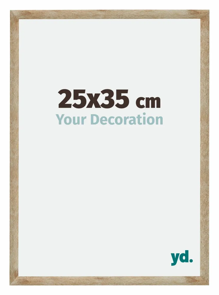 Bilderrahmen 25x35 cm - Gold - MDF - Catania