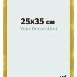 Bilderrahmen 25x35 cm - Gold Vintage - MDF - Pisa