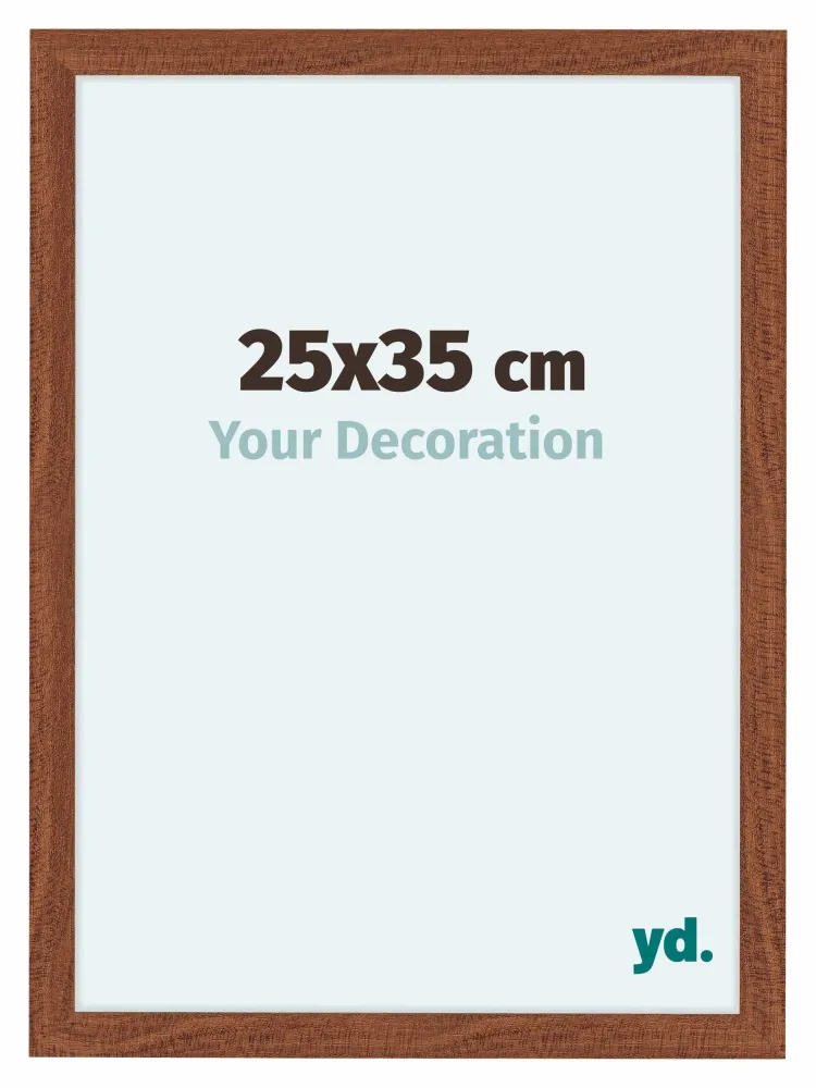 Bilderrahmen 25x35 cm - Nussbaum - MDF - Como