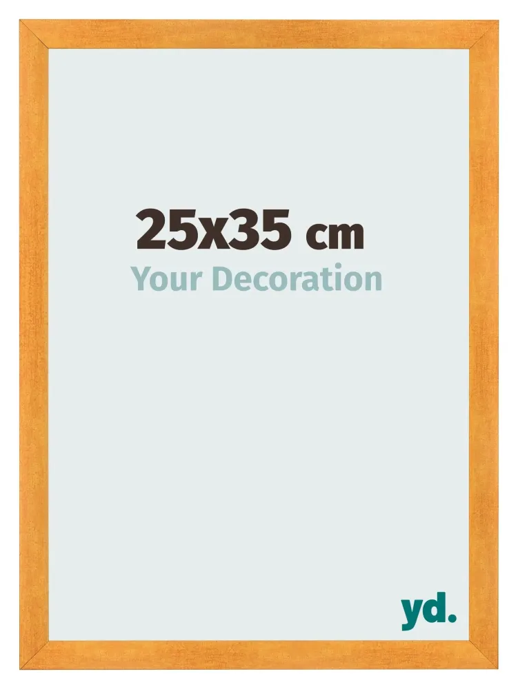 Bilderrahmen 25x35 cm - Orange - MDF - Pisa