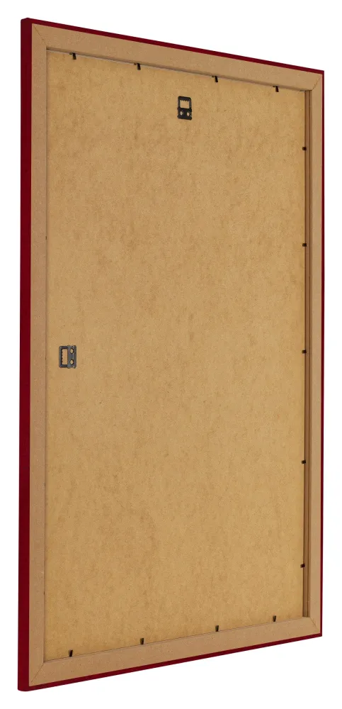 Bilderrahmen 25x35 cm - Weinrot Gewischt - MDF - Como