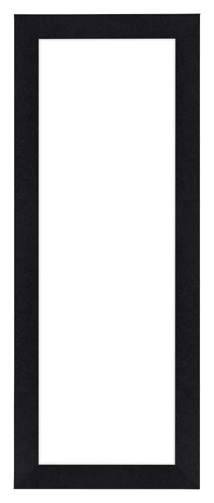 Bilderrahmen 25x75 cm - Schwarz Matt - MDF - Como
