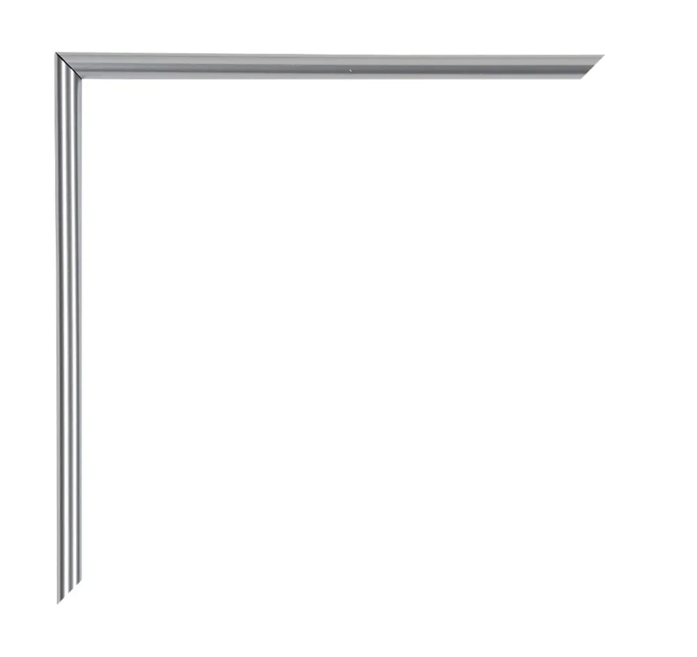 Bilderrahmen 25x75 cm - Silber Hochglanz - Kunststoff - Annecy