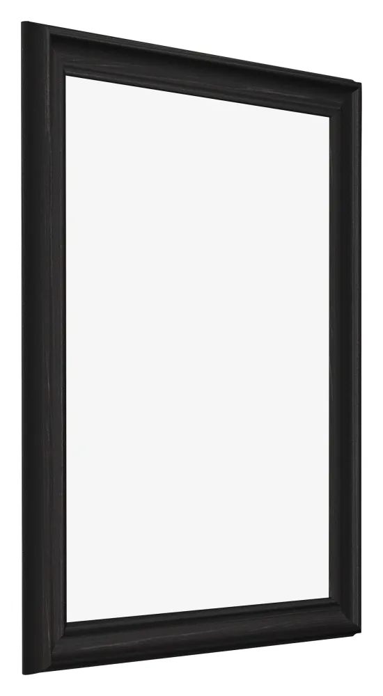 Bilderrahmen 28x35 cm - Schwarz Gemasert - MDF - Lazio