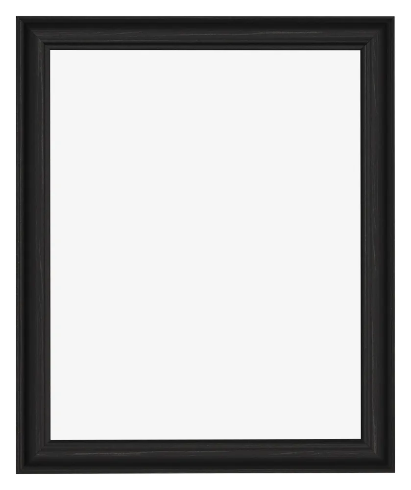 Bilderrahmen 28x35 cm - Schwarz Gemasert - MDF - Lazio