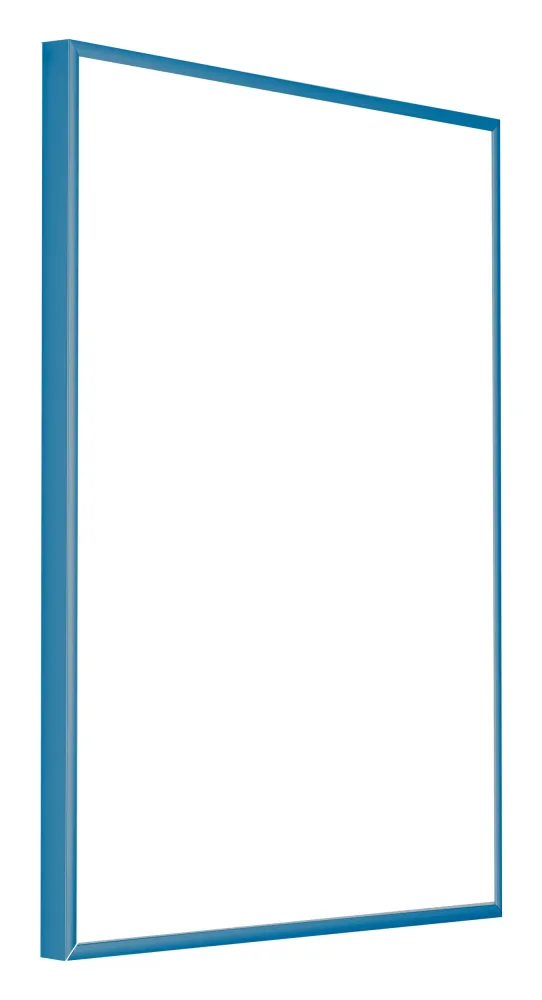 Bilderrahmen 28x35 cm - Stahl Blau - Aluminium - Kent