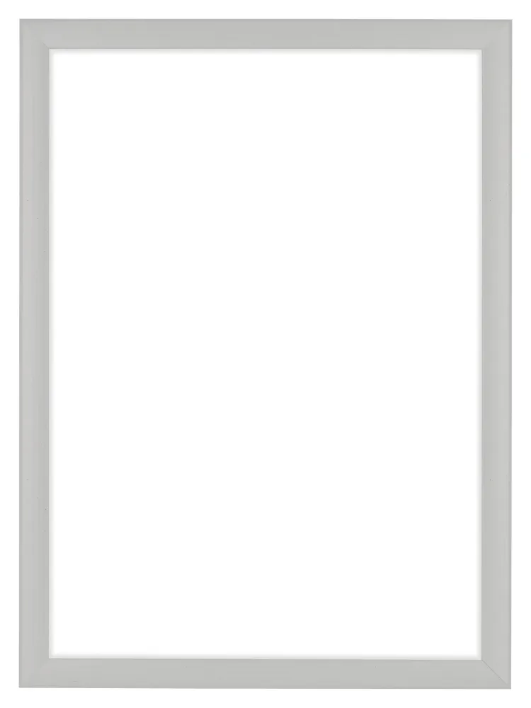 Bilderrahmen A3 - 29,7x42 cm - Weiß Gemasert - MDF - Como