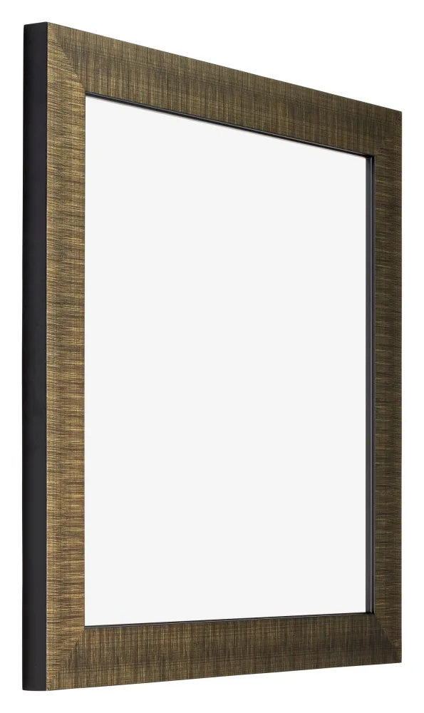 Bilderrahmen 30x30 cm - Champagner Gebürstet - Holz - Leeds