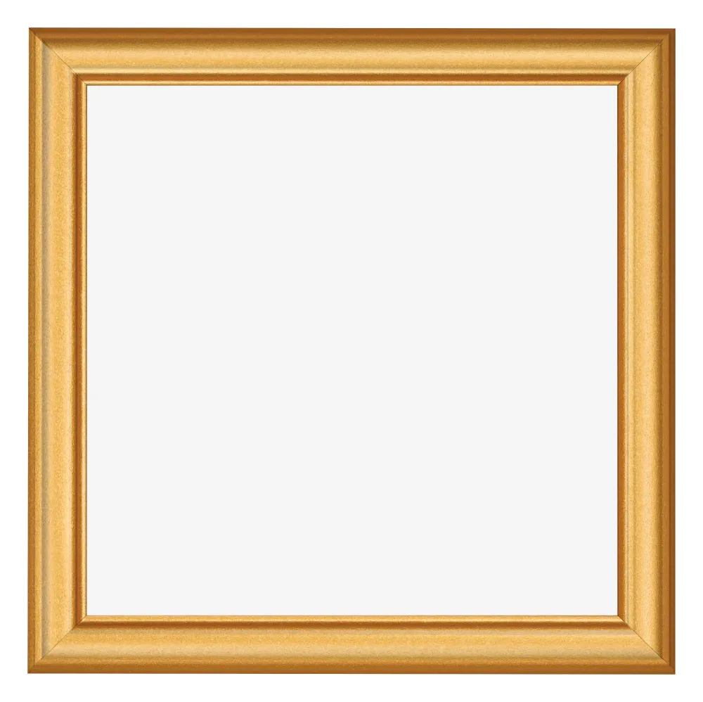Bilderrahmen 30x30 cm - Gold Matt - MDF - Lazio