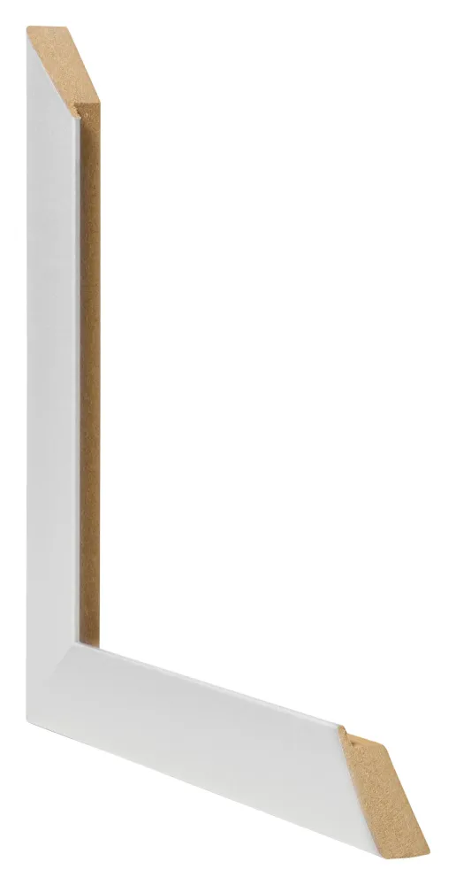 Bilderrahmen 30x30 cm - Silber Matt - MDF - Pisa