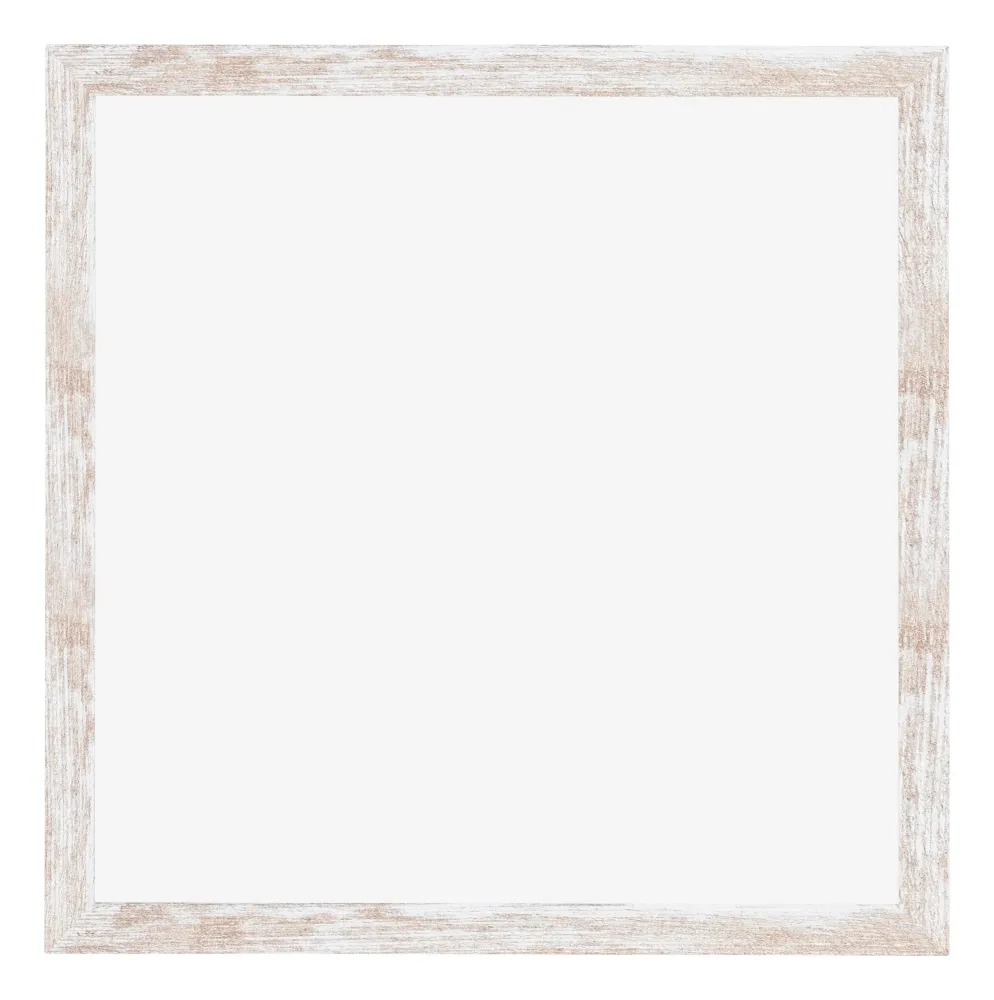 Bilderrahmen 30x30 cm - White Wash - MDF - Catania