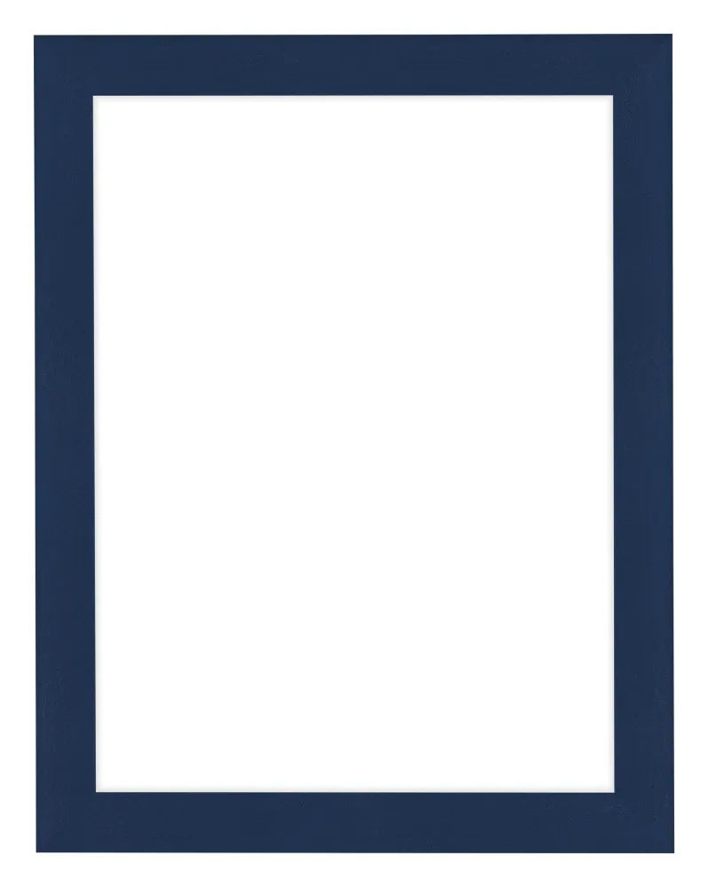 Bilderrahmen 30x40 cm - Dunkelblau Gewischt - MDF - Como