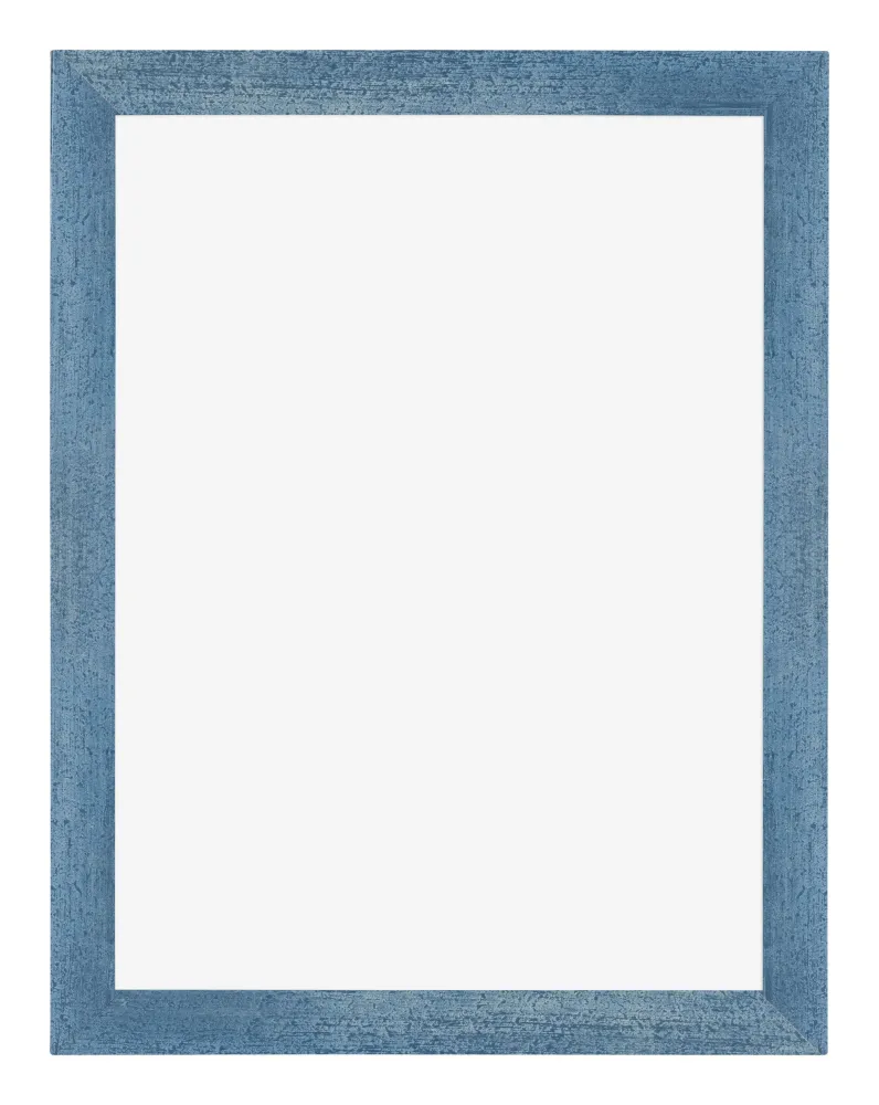 Bilderrahmen 30x40 cm - Hellblau Gewischt - MDF - Mura