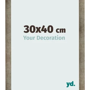 Bilderrahmen 30x40 cm - Metall Vintage - MDF - Bologna