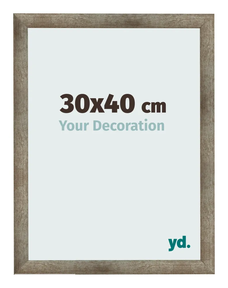 Bilderrahmen 30x40 cm - Metall Vintage - MDF - Bologna