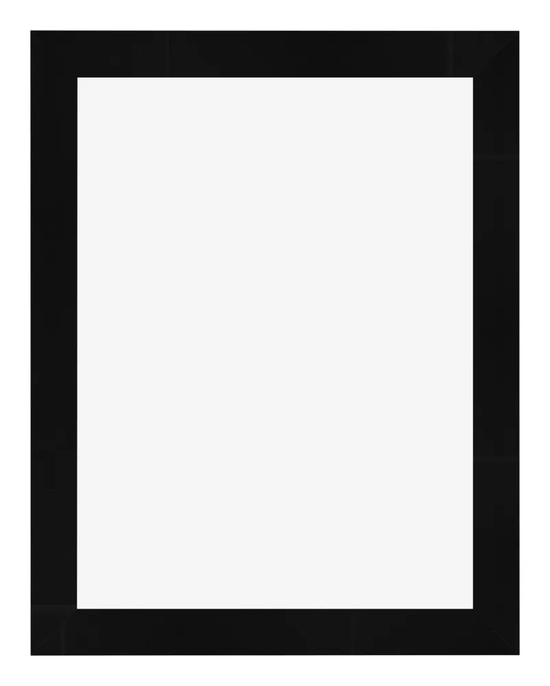 Bilderrahmen 30x40 cm - Schwarz Hochglanz - MDF - Pisa