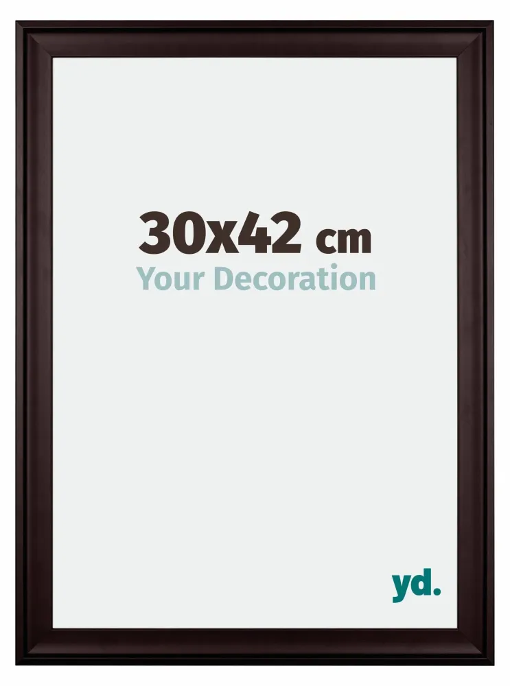 Bilderrahmen 30x42 cm - Braun - Holz - Birmingham