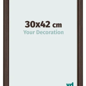 Bilderrahmen 30x42 cm - Eiche Dunkel - MDF - Lazio