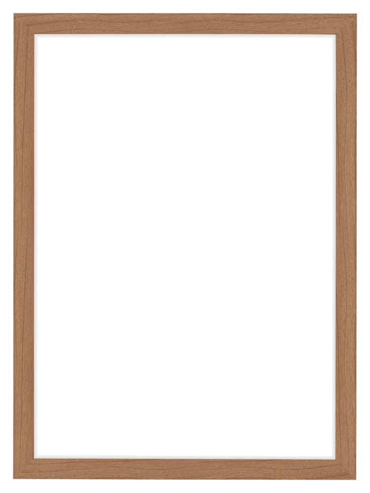 Bilderrahmen 30x42 cm - Nussbaum Hell - MDF - Como