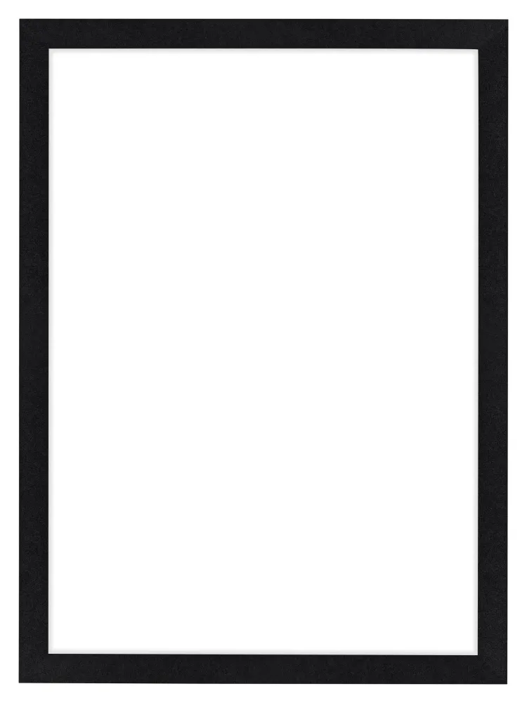 Bilderrahmen 30x42 cm - Schwarz Matt - MDF - Como