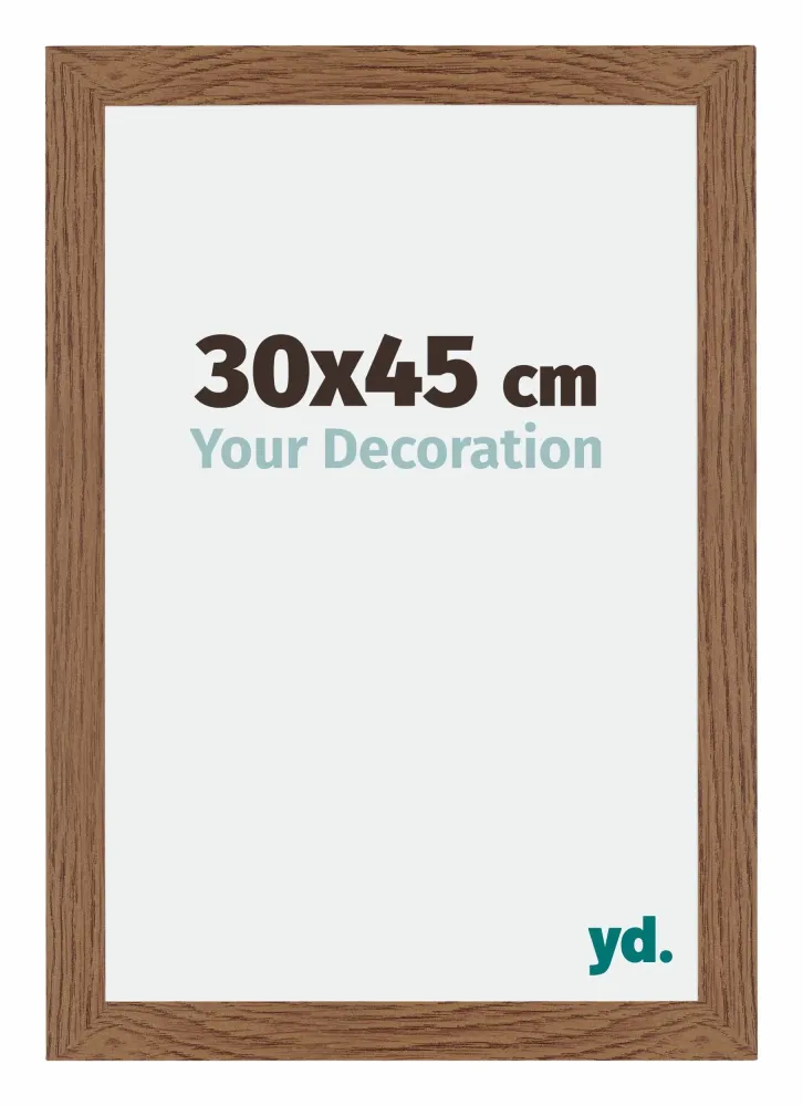 Bilderrahmen 30x45 cm - Eiche Rustikal - MDF - Mura