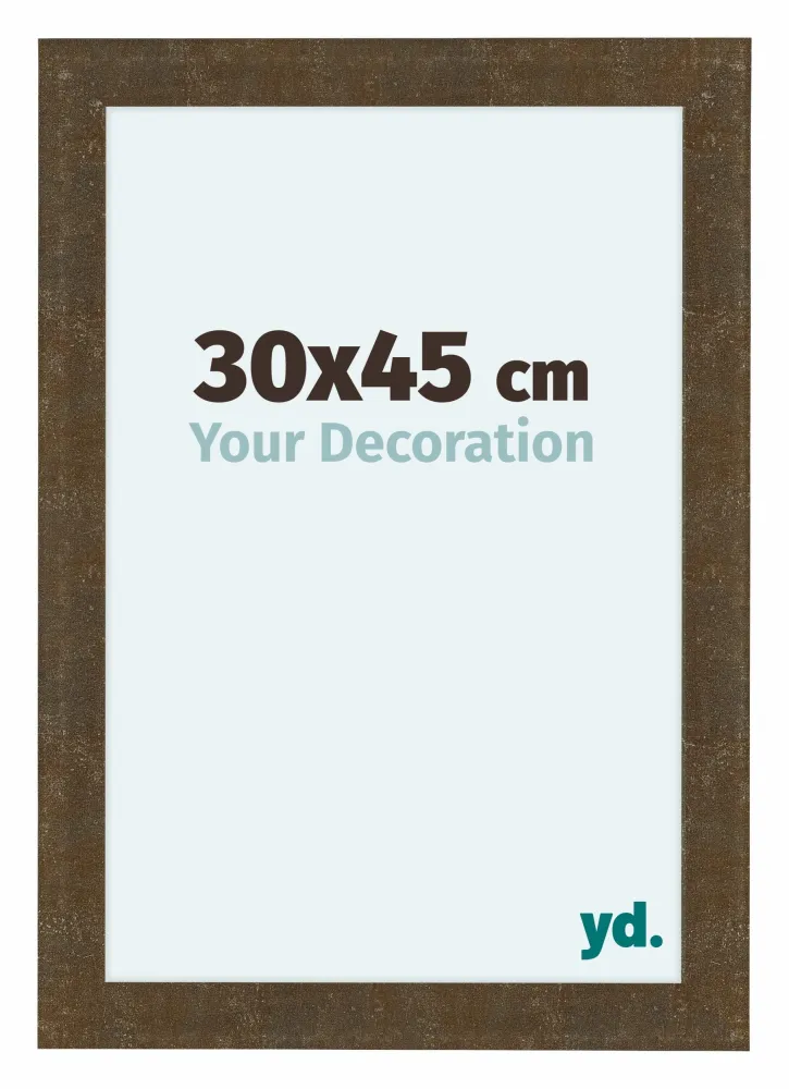 Bilderrahmen 30x45 cm - Gold Antik - MDF - Como