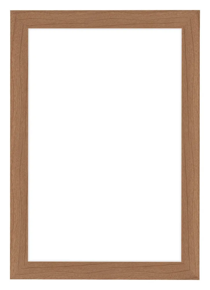 Bilderrahmen 30x45 cm - Nussbaum Hell - MDF - Como