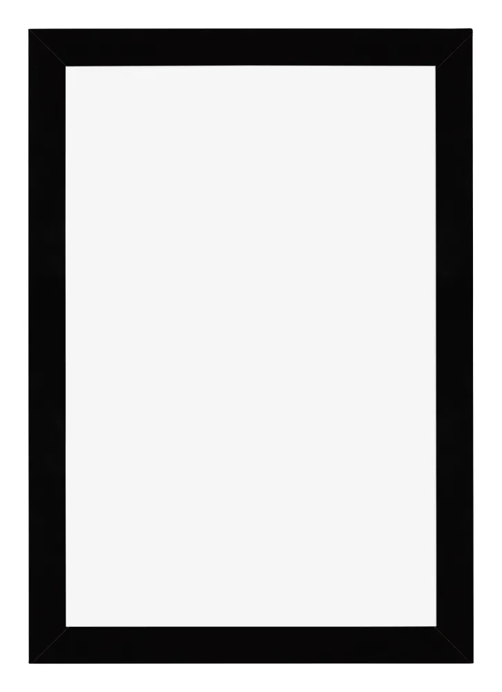 Bilderrahmen 30x45 cm - Schwarz Hochglanz - MDF - Mura