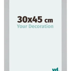Bilderrahmen 30x45 cm - Silber Matt - MDF - Mura