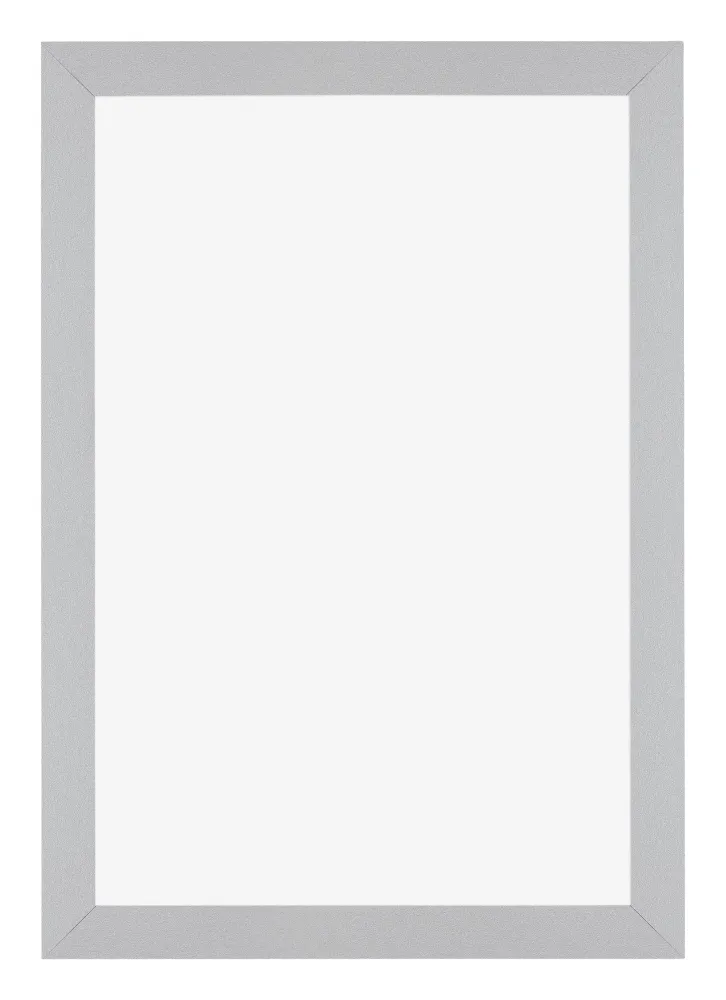 Bilderrahmen 30x45 cm - Silber Matt - MDF - Mura