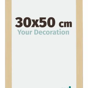 Bilderrahmen 30x50 cm - Ahorn Dekor - MDF - Mura