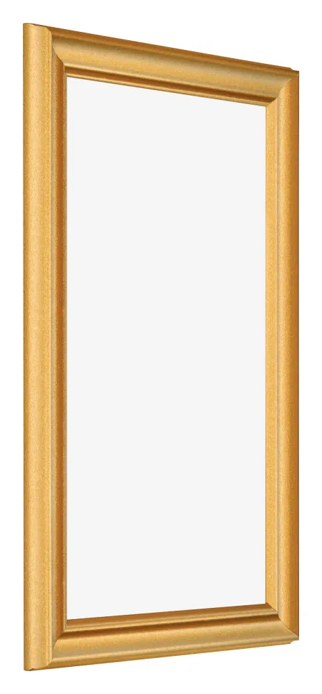 Bilderrahmen 30x50 cm - Gold Matt - MDF - Lazio