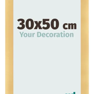 Bilderrahmen 30x50 cm - Gold Matt - MDF - Pisa
