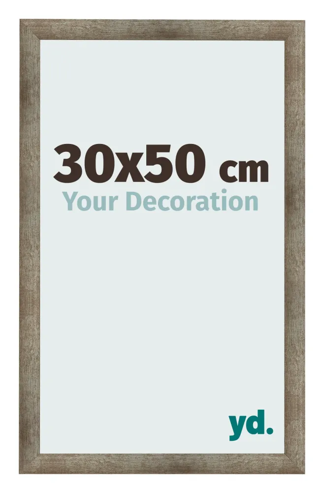 Bilderrahmen 30x50 cm - Metall Vintage - MDF - Bologna