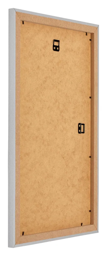 Bilderrahmen 30x50 cm - Silber Matt - MDF - Mura