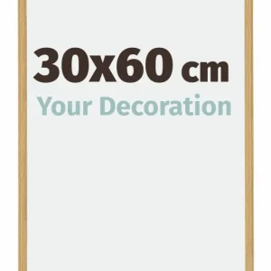Bilderrahmen 30x60 cm - Buche Hell - Kunststoff - Annecy