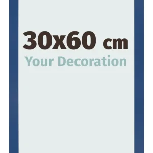 Bilderrahmen 30x60 cm - Dunkelblau - MDF - Bologna