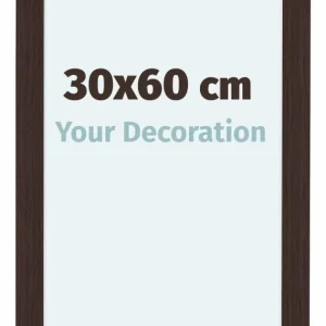Bilderrahmen 30x60 cm - Eiche Dunkel - MDF - Como