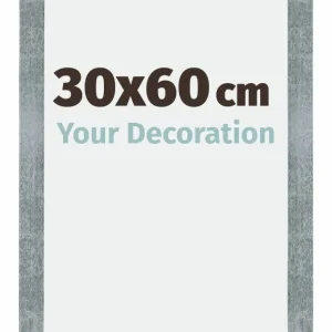 Bilderrahmen 30x60 cm - Eisen Gewischt - MDF - Mura