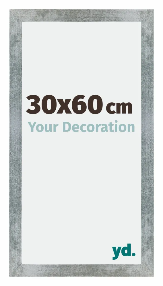 Bilderrahmen 30x60 cm - Eisen Gewischt - MDF - Mura