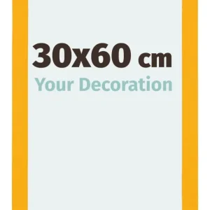 Bilderrahmen 30x60 cm - Gelb - MDF - Mura