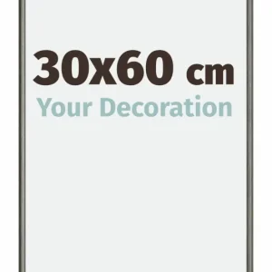 Bilderrahmen 30x60 cm - Mercury Struktur - Aluminium - New York