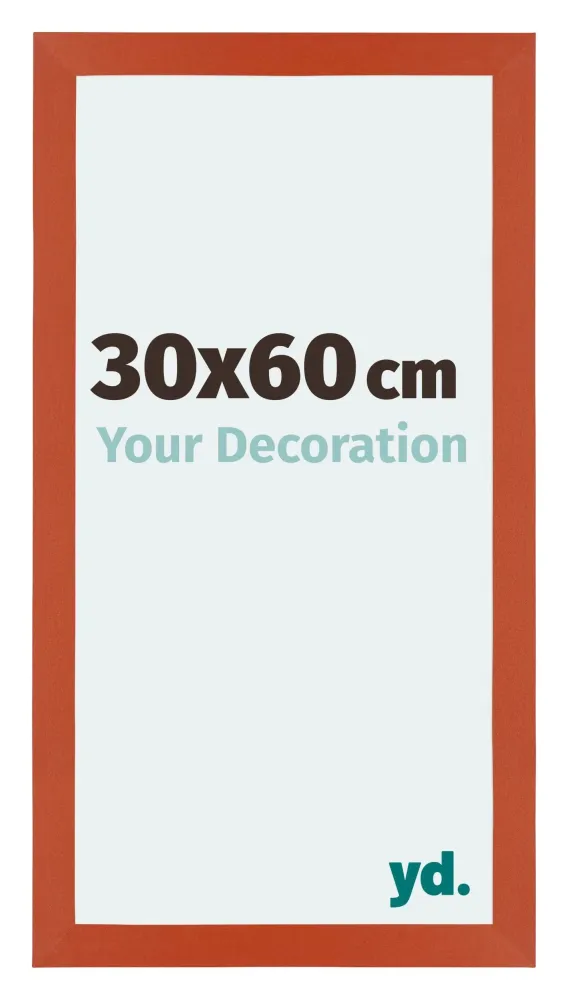 Bilderrahmen 30x60 cm - Orange - MDF - Mura