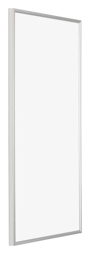 Bilderrahmen 30x60 cm - Silber Hochglanz - Kunststoff - Evry